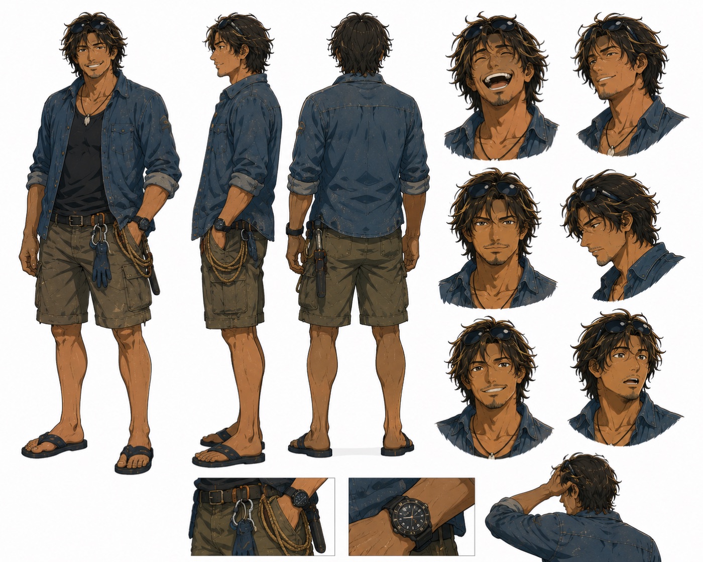 Guanghai character sheet — Blue Horizon