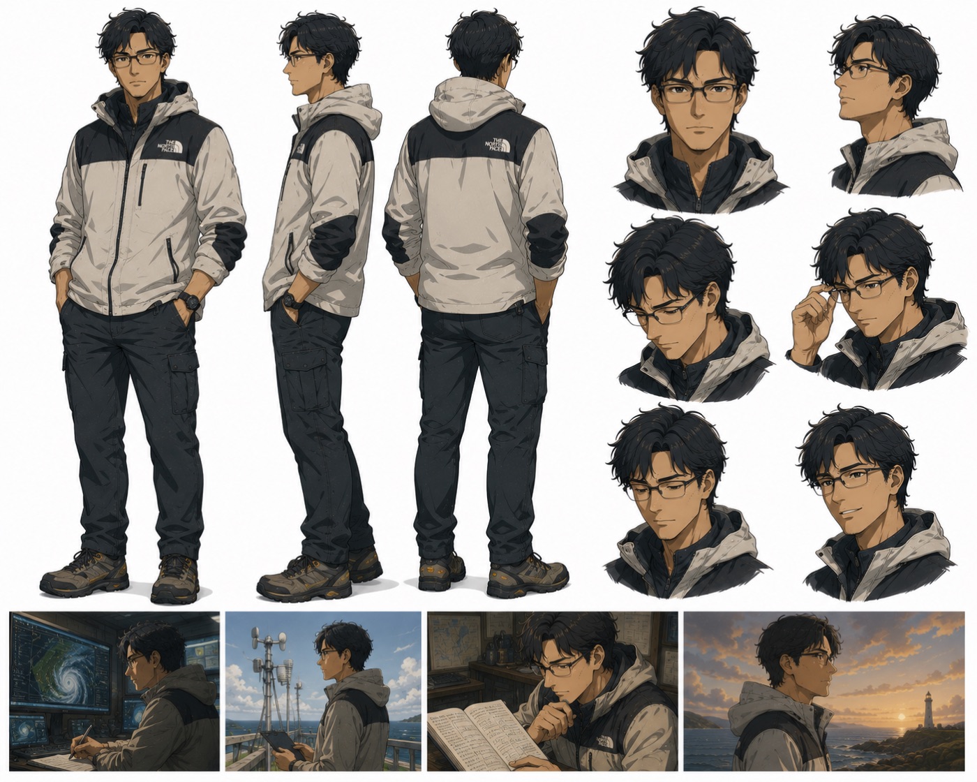 Kaito character sheet — Blue Horizon