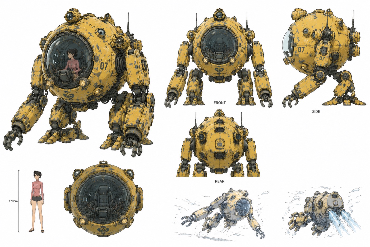ABU-07 “Deep Blue” — Blue Horizon design sheet