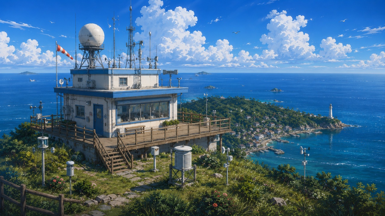 Weather Station at Moon Lagoon